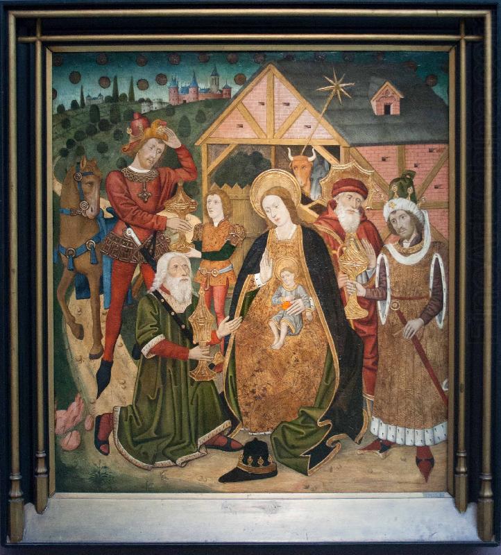 The Adoration of the Magi, MASTER of the Polling Panels